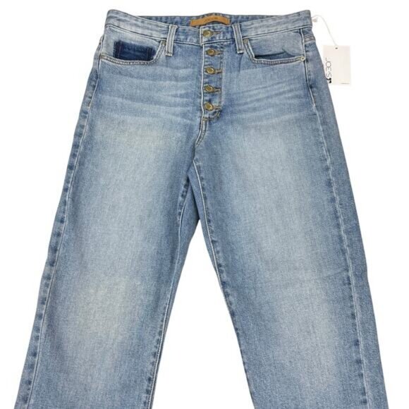 Joe's Jeans Debbie High Rise Straight Crop Jean In Kamryn Size 27 - Picture 5 of 9